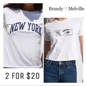 2 For $20 :)New York Ashlyn Top & New York T-Shirt